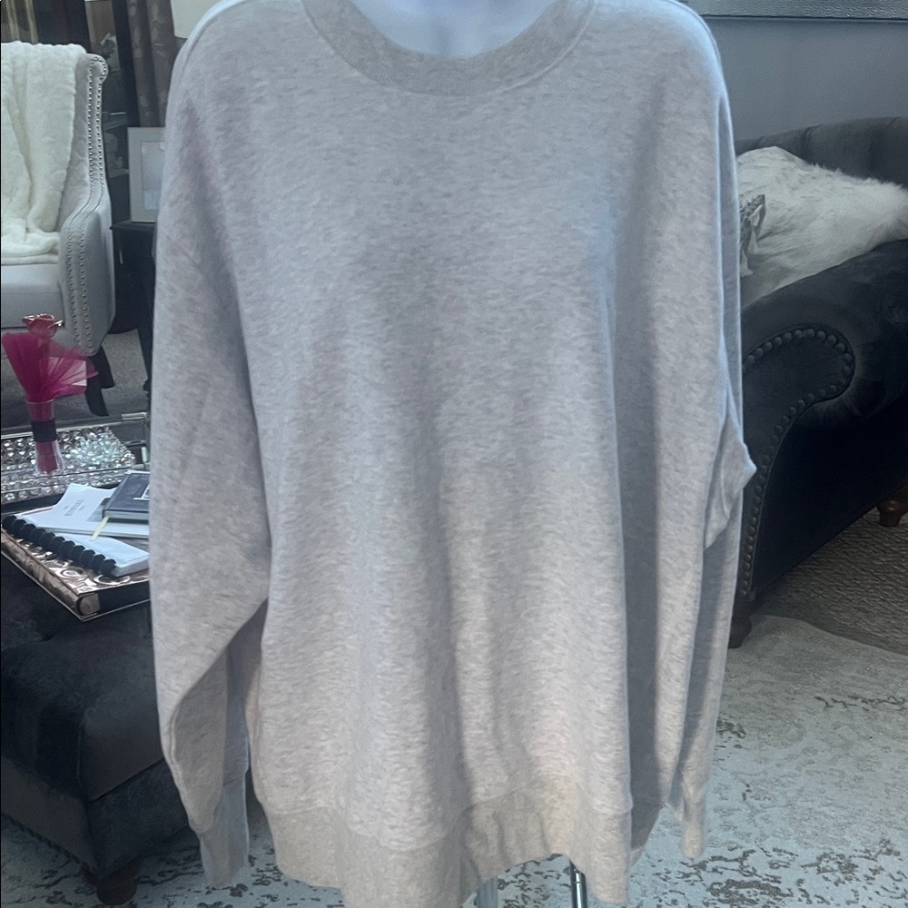 Skims cotton fleece sweatshirt